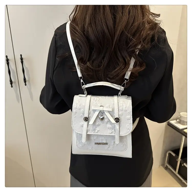 Women's White Embroidered Shoulder Crossbody Bag 2025 — feature 18