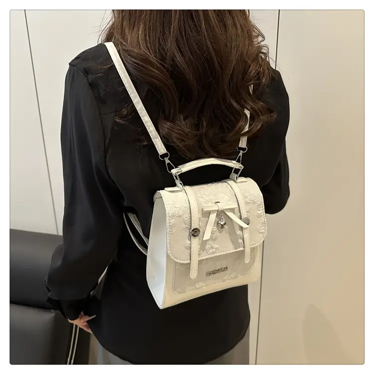 Women's White Embroidered Shoulder Crossbody Bag 2025 — feature 19