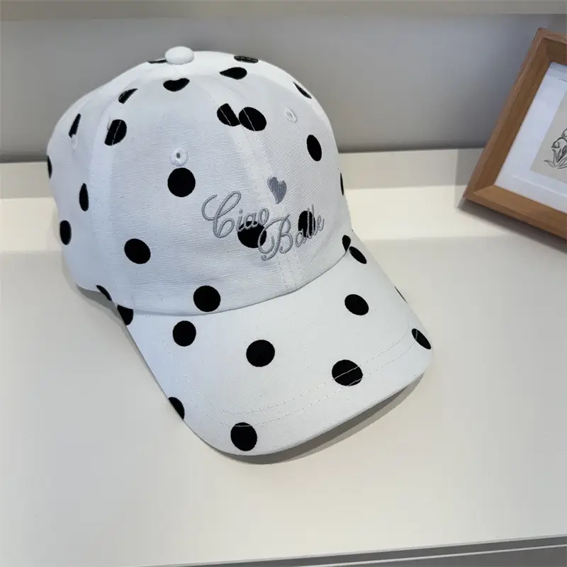 Korean Style Leopard Print Cap for Women - Image 2