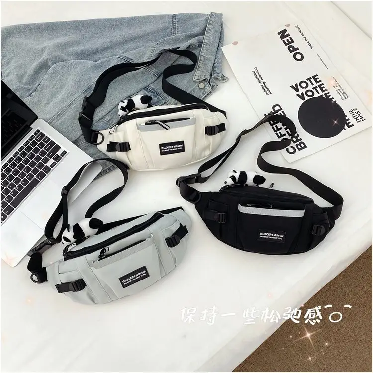 New Men's Japanese Style Crossbody Bag with Multiple Pockets - Image 10