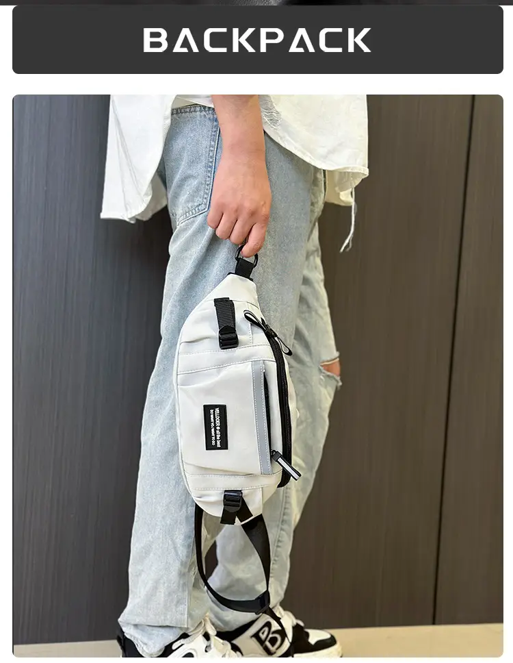 New Men's Japanese Style Crossbody Bag with Multiple Pockets — feature 11