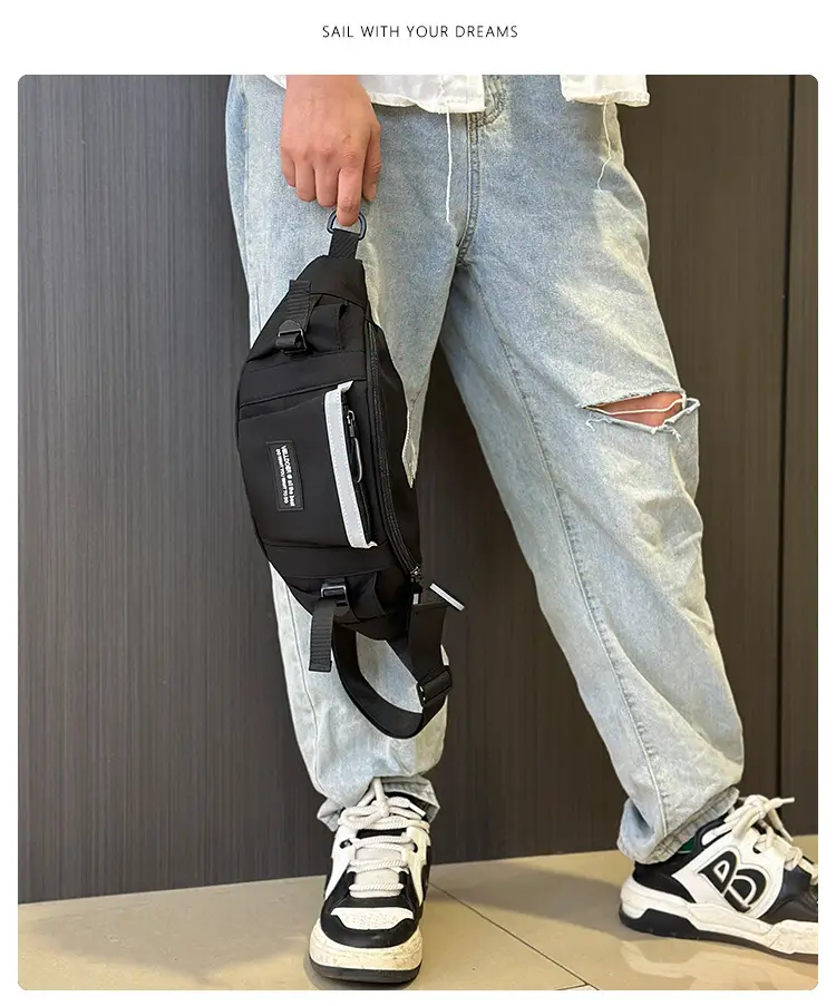 New Men's Japanese Style Crossbody Bag with Multiple Pockets — feature 12