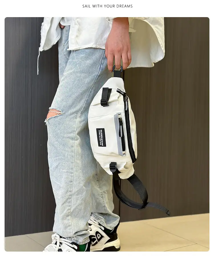New Men's Japanese Style Crossbody Bag with Multiple Pockets — feature 13