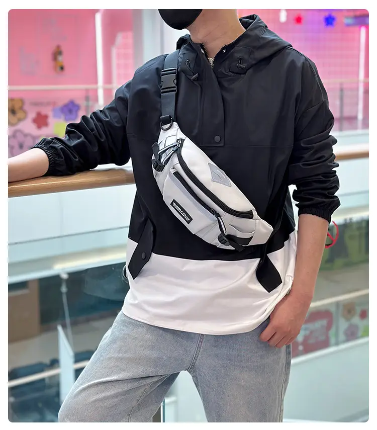 New Men's Japanese Style Crossbody Bag with Multiple Pockets — feature 20