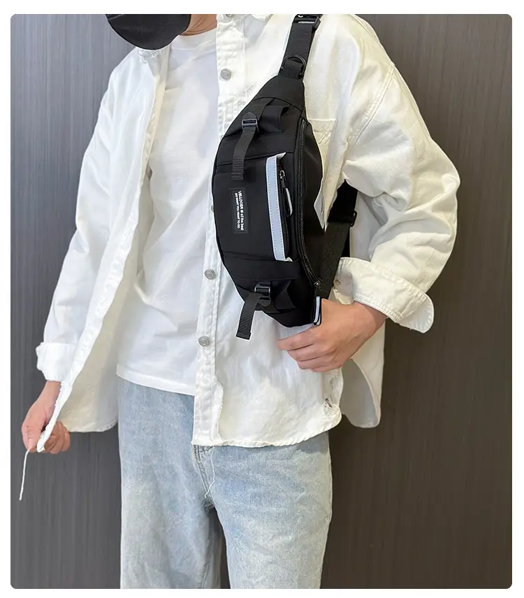 New Men's Japanese Style Crossbody Bag with Multiple Pockets — feature 22