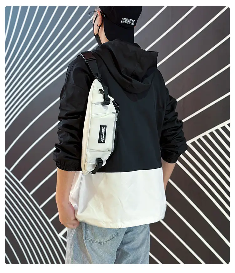 New Men's Japanese Style Crossbody Bag with Multiple Pockets — feature 29