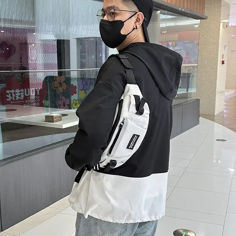 New Men's Japanese Style Crossbody Bag with Multiple Pockets — feature 33