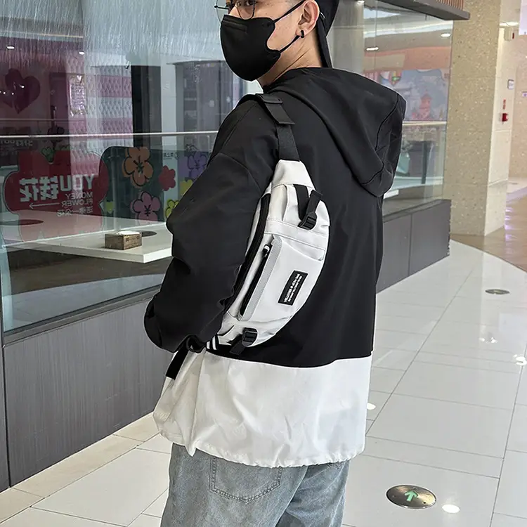 New Men's Japanese Style Crossbody Bag with Multiple Pockets — feature 34