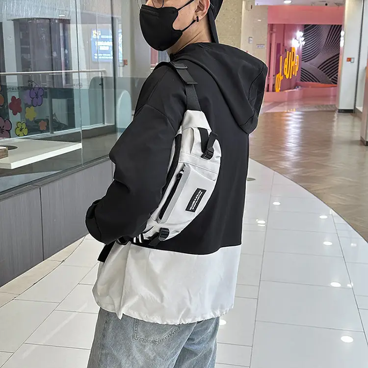 New Men's Japanese Style Crossbody Bag with Multiple Pockets — feature 35