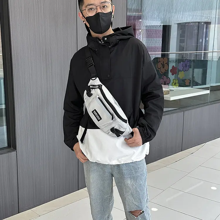 New Men's Japanese Style Crossbody Bag with Multiple Pockets — feature 36
