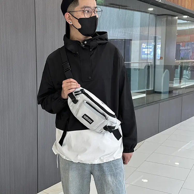 New Men's Japanese Style Crossbody Bag with Multiple Pockets — feature 37