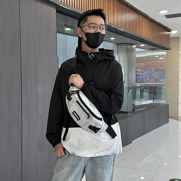 New Men's Japanese Style Crossbody Bag with Multiple Pockets — feature 38