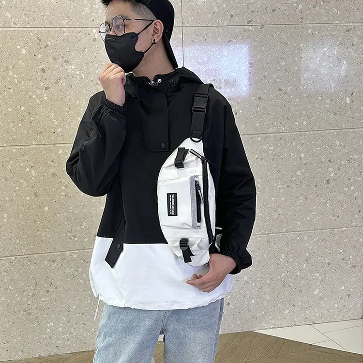 New Men's Japanese Style Crossbody Bag with Multiple Pockets — feature 45