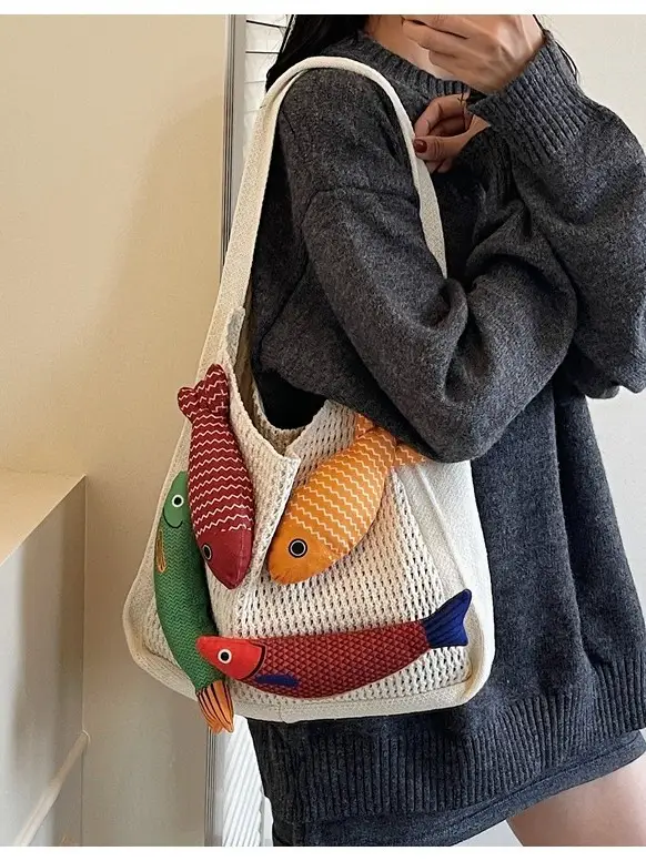 Knitted Lazy Bag for Women 2025 New Trendy Fashion - Image 6