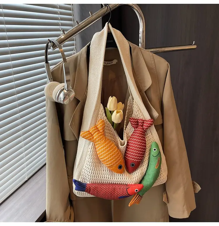 Knitted Lazy Bag for Women 2025 New Trendy Fashion — feature 5