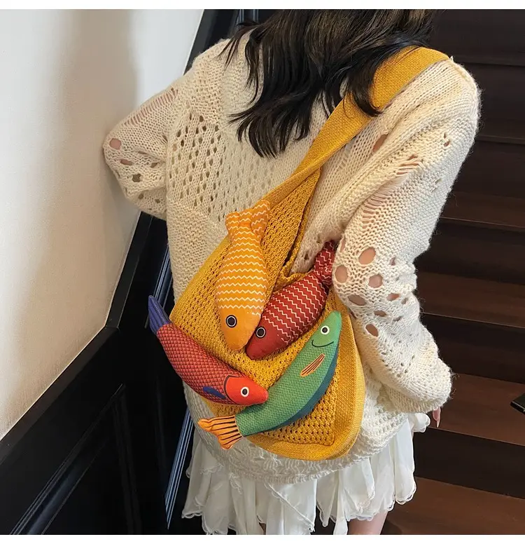 Knitted Lazy Bag for Women 2025 New Trendy Fashion — feature 6