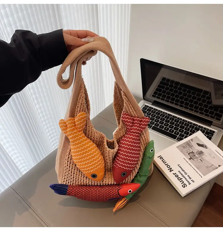 Knitted Lazy Bag for Women 2025 New Trendy Fashion - Image 3