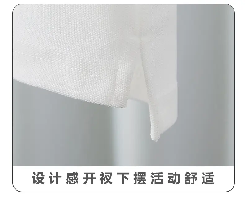 Boy's White Blue Polo T-Shirt Summer Cotton Thin Sleeve β feature 6