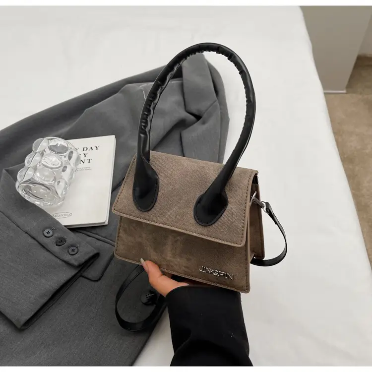 Women's Silver Textured Square Crossbody Bag 2024 — feature 22
