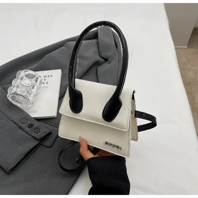 Women's Silver Textured Square Crossbody Bag 2024 — feature 24