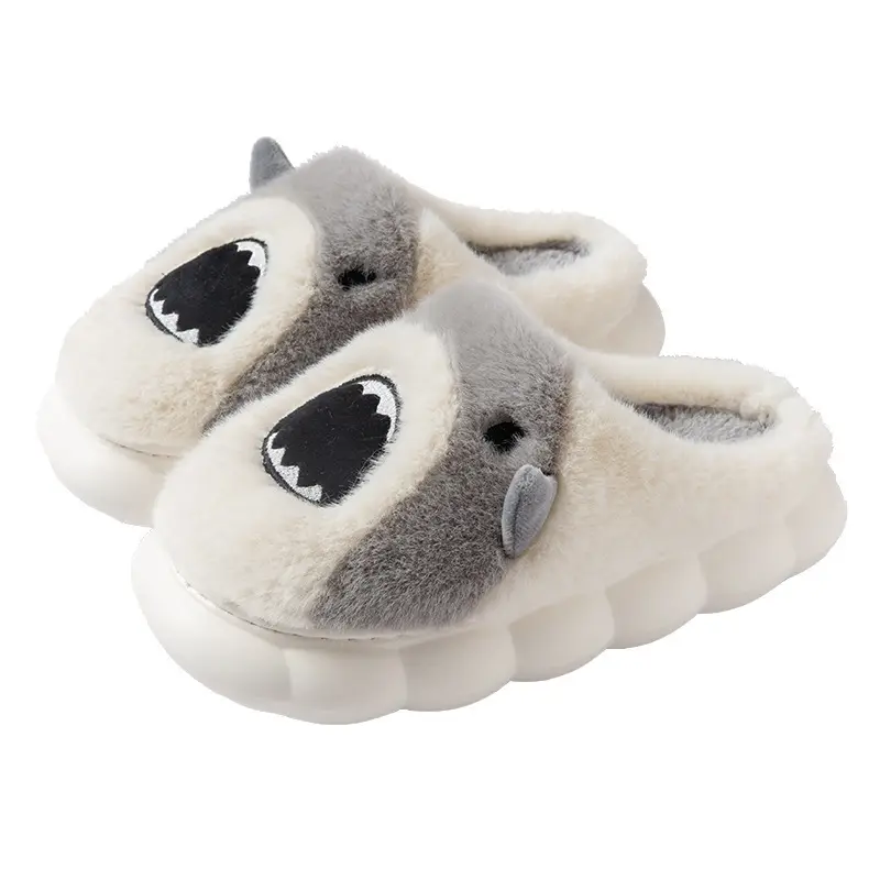 Cute Cartoon Cotton Slippers Women Winter Warm Thick Soled - Image 7