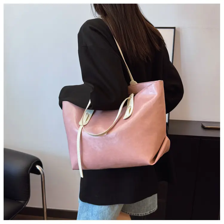 Pink Soft Shoulder Bag for Women 2025 New Style — feature 11