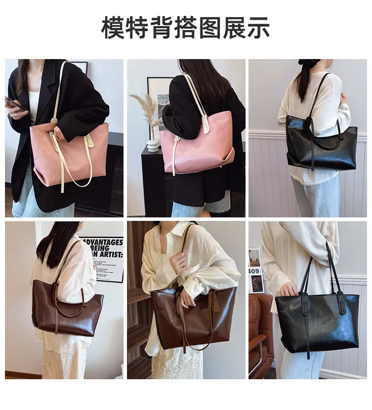 Pink Soft Shoulder Bag for Women 2025 New Style — feature 9