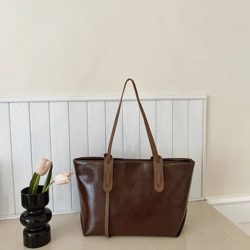 Pink Soft Shoulder Bag for Women 2025 New Style