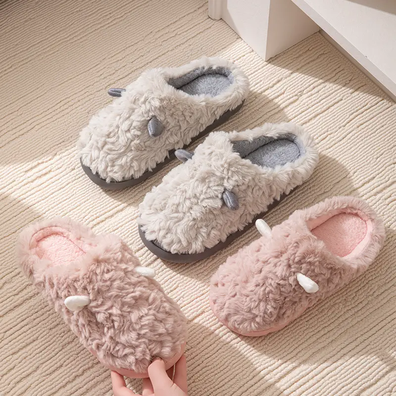 Women's Cotton Slippers Warm Autumn Winter 2025 - Image 7