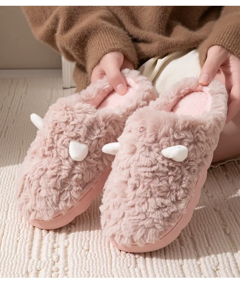 Women's Cotton Slippers Warm Autumn Winter 2025 — feature 13