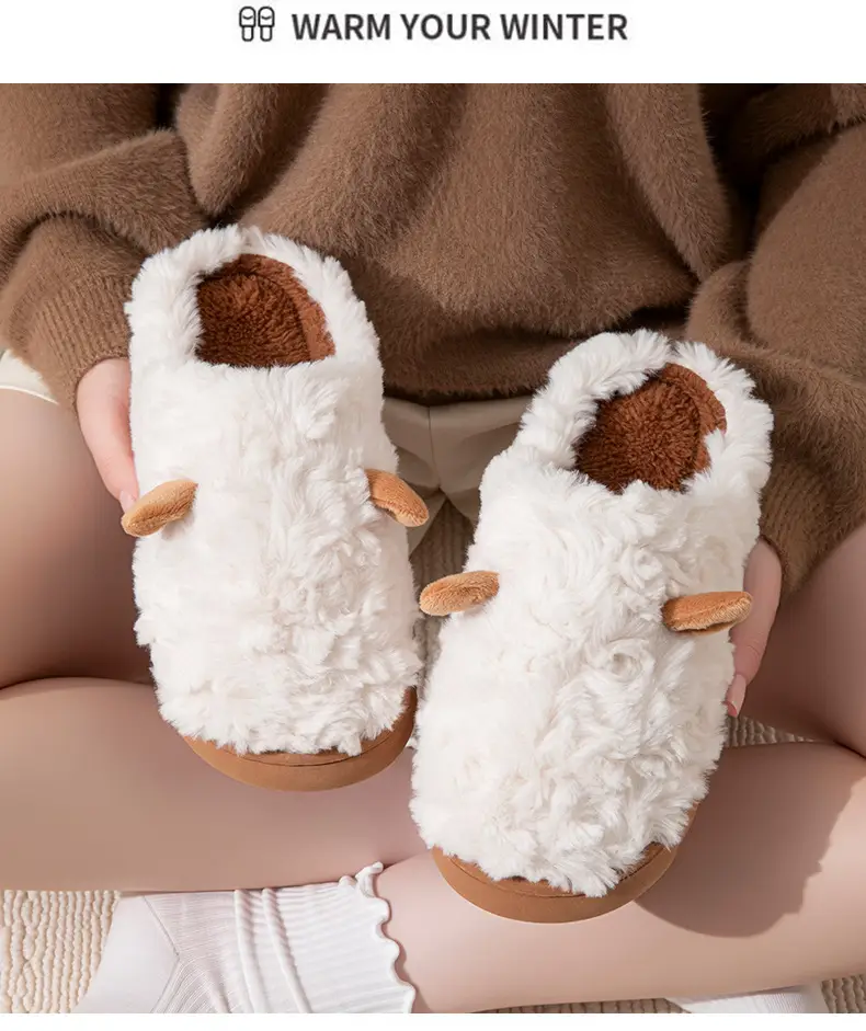 Women's Cotton Slippers Warm Autumn Winter 2025 — feature 14