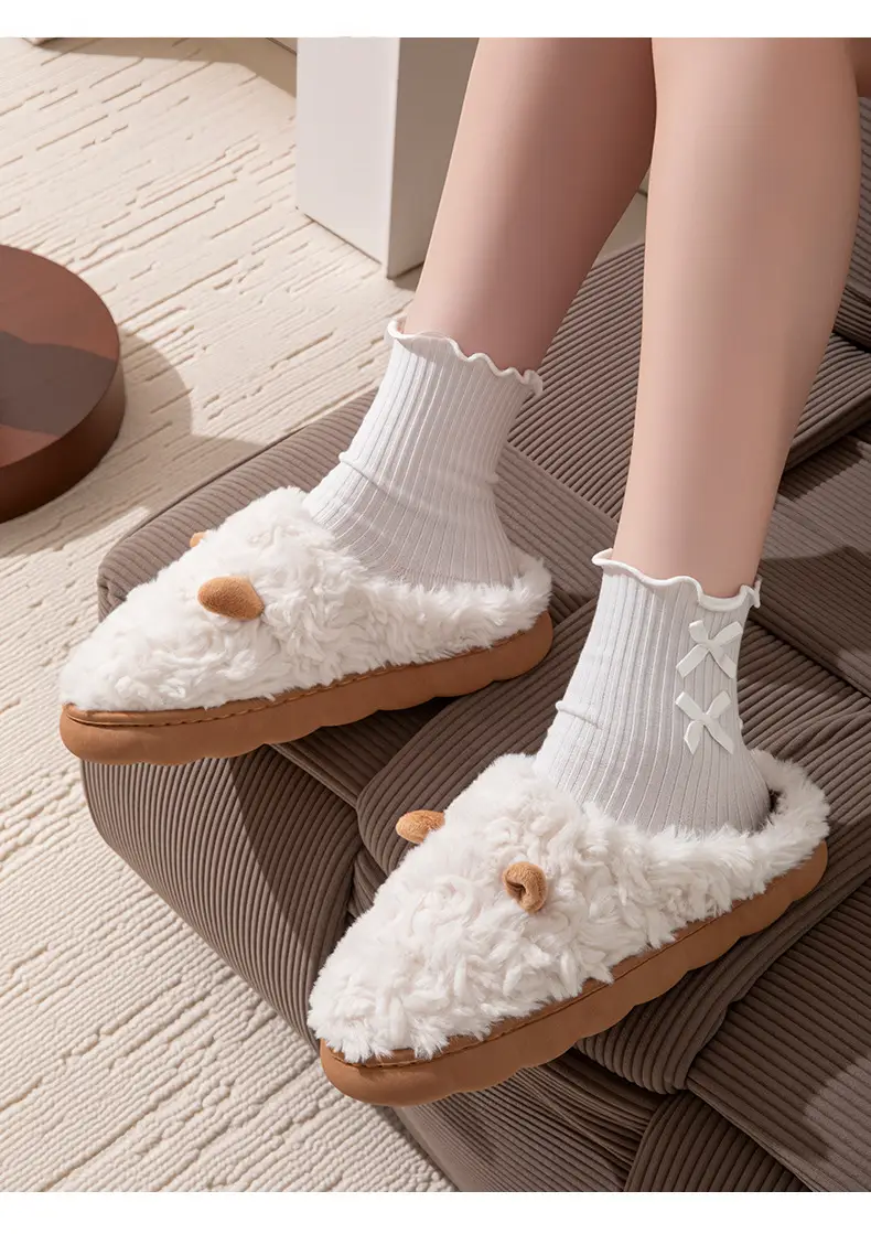 Women's Cotton Slippers Warm Autumn Winter 2025 — feature 16