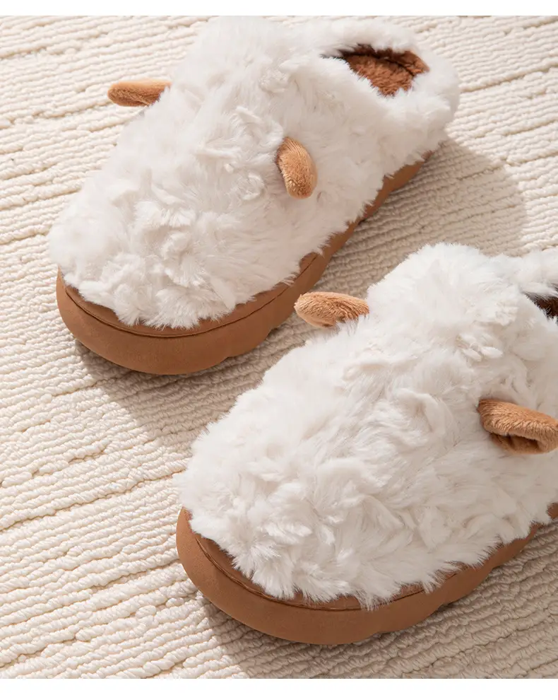 Women's Cotton Slippers Warm Autumn Winter 2025 — feature 5