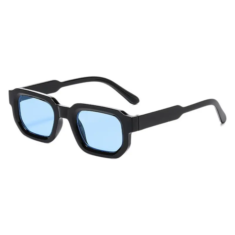 Women Square Sunglasses Transparent Gradient European