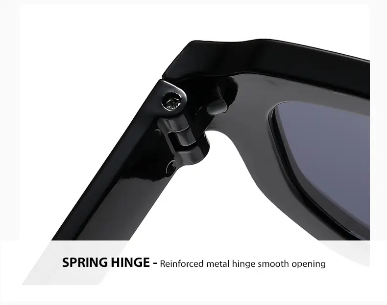 Women Square Sunglasses Transparent Gradient European — feature 10