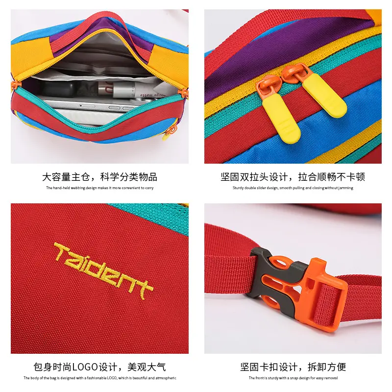 Dopamine Color Crossbody Bag for Men Women - Image 9