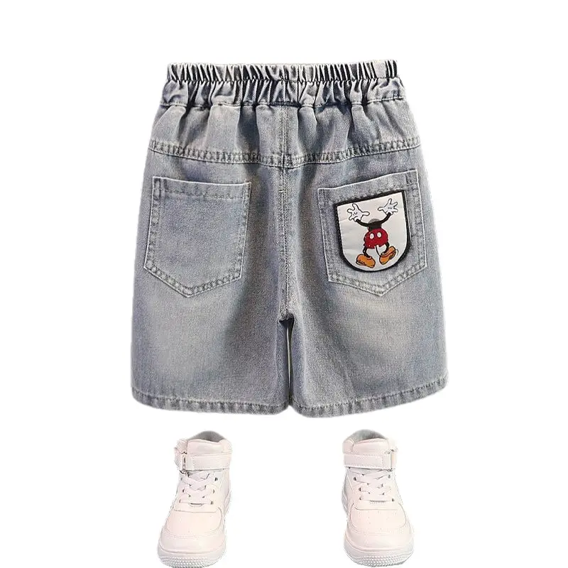 Boys Green Mutual T-Shirt & Denim Shorts Set - Image 7