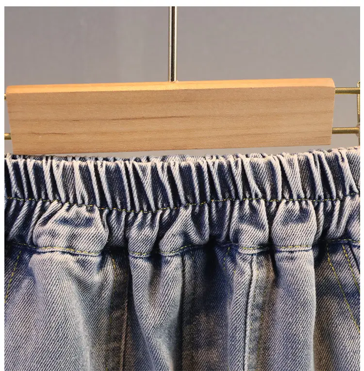 Boys Green Mutual T-Shirt & Denim Shorts Set — feature 13