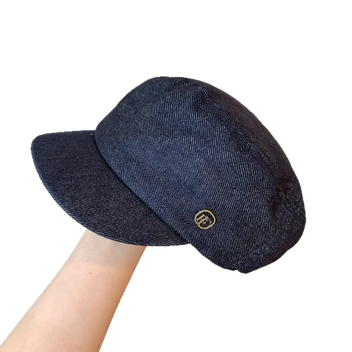 Women Retro Denim Beret 2025 New British Style - Image 2
