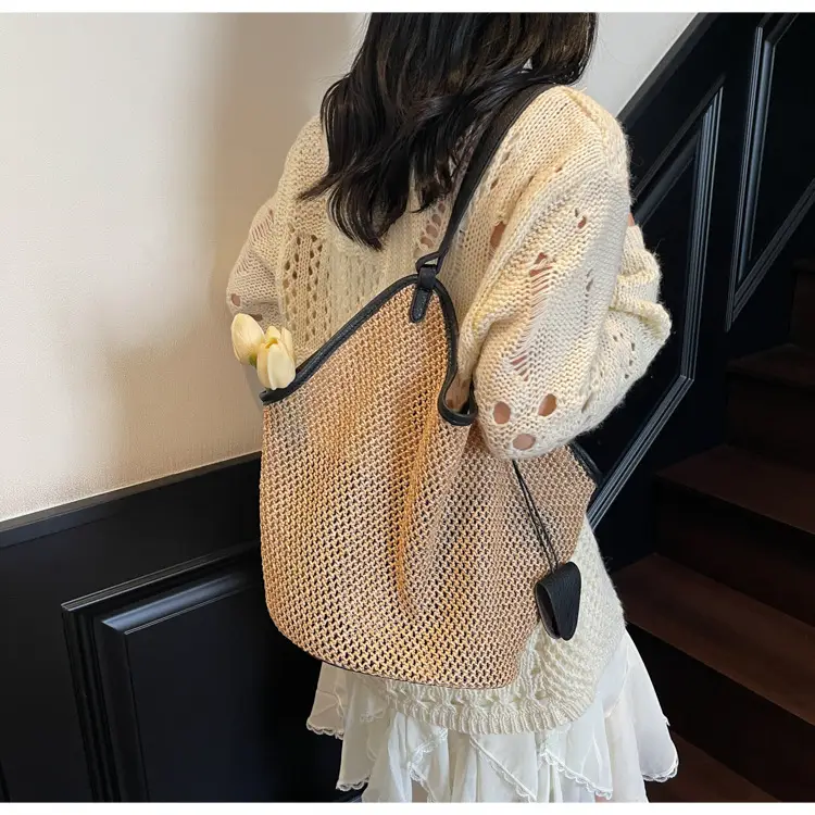2025 Straw Bag for Women Large Capacity Shoulder Tote — feature 18