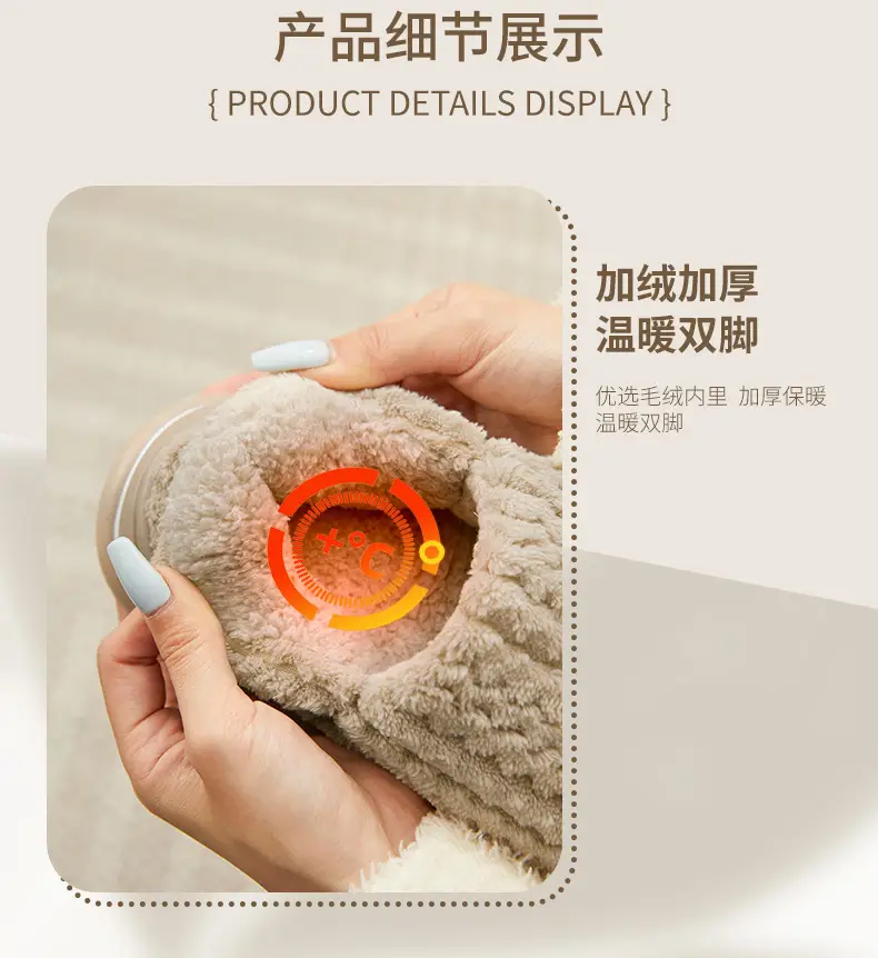 Women Cotton Warm Slippers Winter Indoor Thick Soles — feature 6