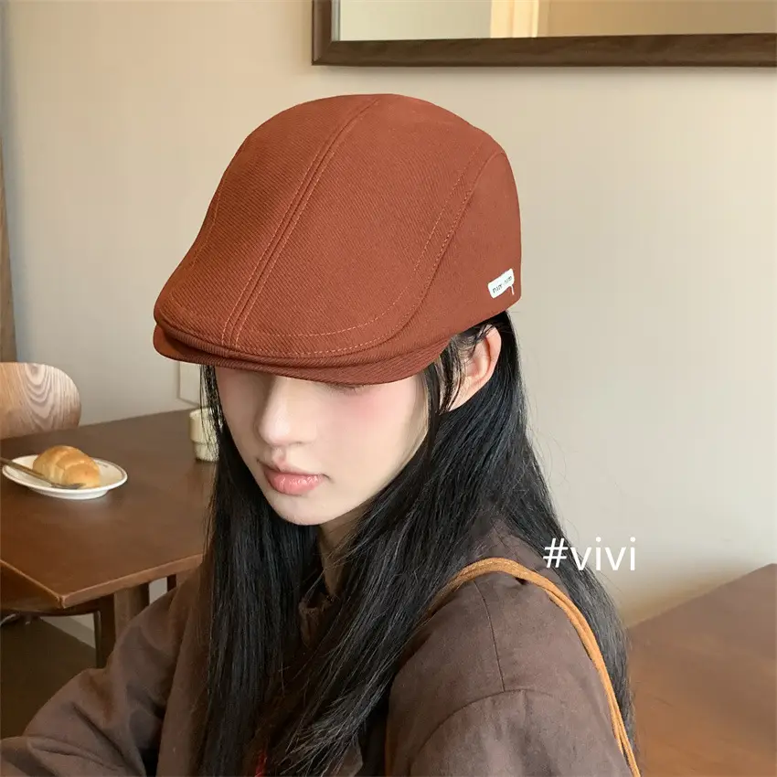 Korean Style Duckbill Cap Unisex Retro Forward Cap - Image 7