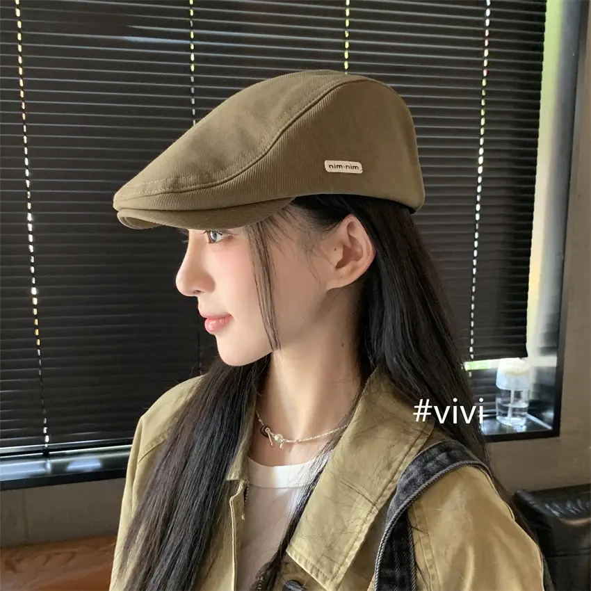 Korean Style Duckbill Cap Unisex Retro Forward Cap - Image 8