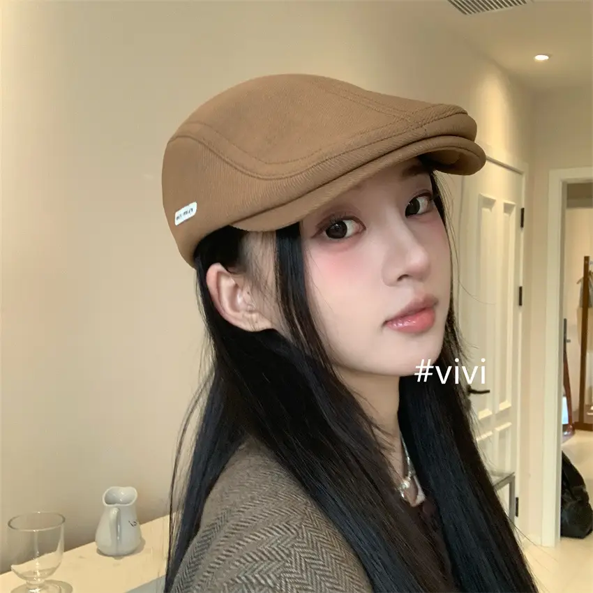 Korean Style Duckbill Cap Unisex Retro Forward Cap — feature 5