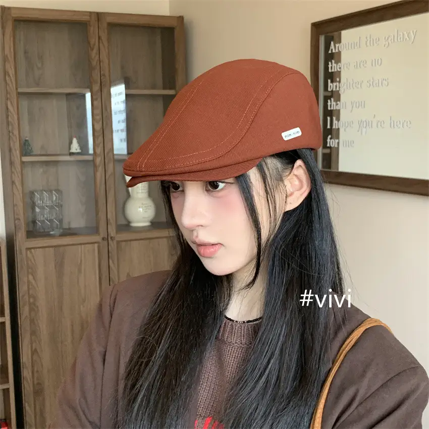 Korean Style Duckbill Cap Unisex Retro Forward Cap - Image 3