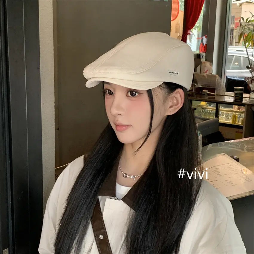 Korean Style Duckbill Cap Unisex Retro Forward Cap - Image 4