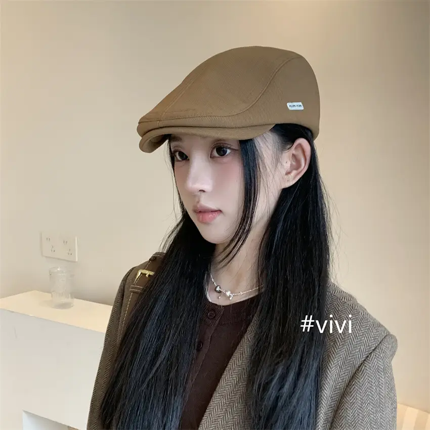 Korean Style Duckbill Cap Unisex Retro Forward Cap - Image 5