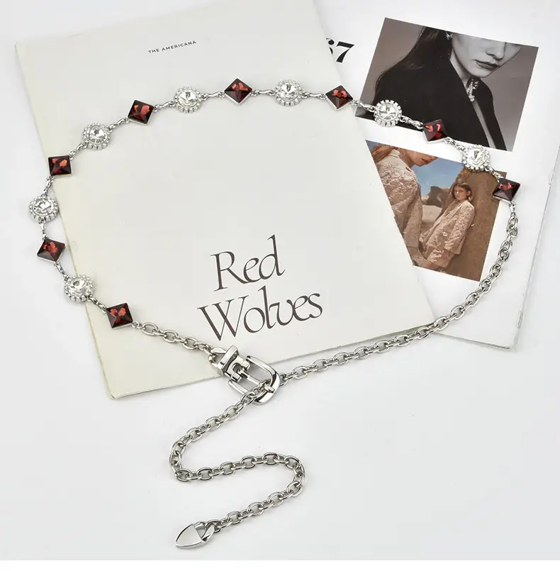 Women's Metal Studded Waist Chain for Dresses & Shirts — feature 6
