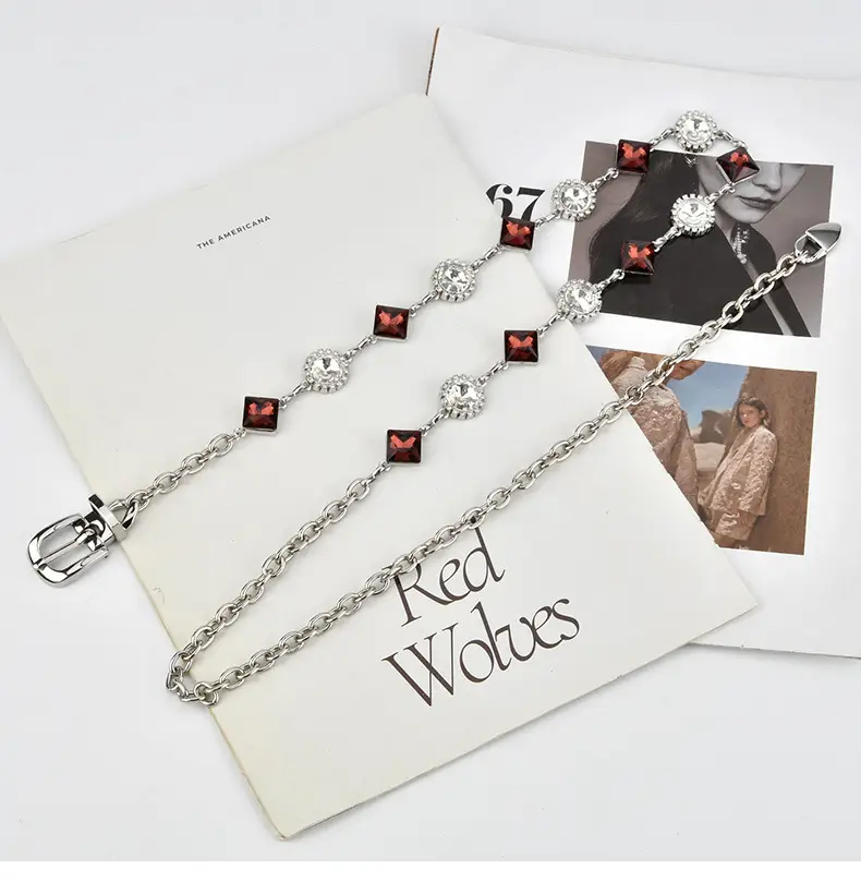 Women's Metal Studded Waist Chain for Dresses & Shirts — feature 8