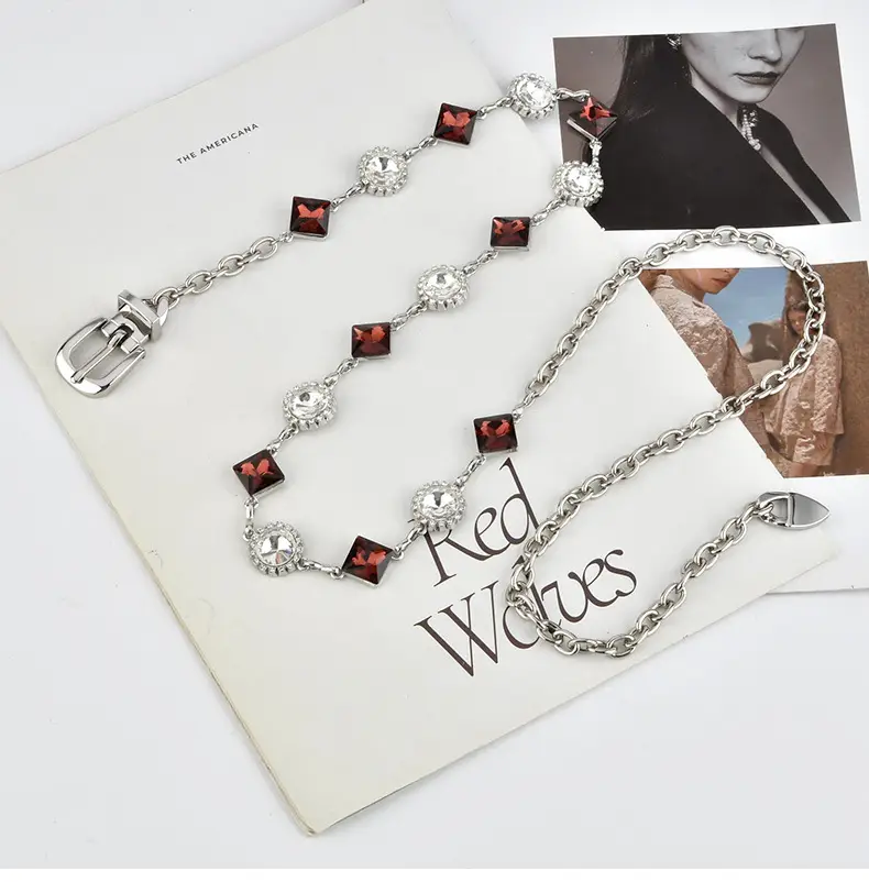 Women's Metal Studded Waist Chain for Dresses & Shirts — feature 9
